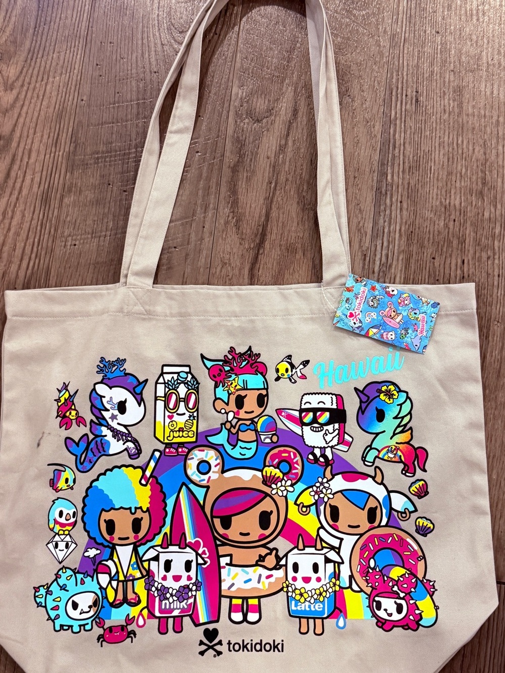 🌺 Tokidoki Hawaii 2021 Collection Canvas Tote — NWT!